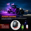 image:imageNilight LED Whip Light 1PC 3FT Spiral RGB Antenna Whips with Spring Base AppRemote Control DIY Chasing Patterns Brake amp Reverse Lights for Side by Side ATV UTV RZR CanAm Buggy JeepRGBQuick Connect Base w Spring