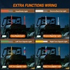 image:imageNilight LED Whip Light 1PC 3FT Spiral RGB Antenna Whips with Spring Base AppRemote Control DIY Chasing Patterns Brake amp Reverse Lights for Side by Side ATV UTV RZR CanAm Buggy JeepRGBQuick Connect Base w Spring