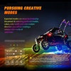 image:imageNilight LED Whip Light 1PC 3FT Spiral RGB Antenna Whips with Spring Base AppRemote Control DIY Chasing Patterns Brake amp Reverse Lights for Side by Side ATV UTV RZR CanAm Buggy JeepRGBQuick Connect Base