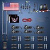 image:imageNilight LED Whip Light 1PC 3FT Spiral RGB Antenna Whips with Spring Base AppRemote Control DIY Chasing Patterns Brake amp Reverse Lights for Side by Side ATV UTV RZR CanAm Buggy JeepRGBQuick Connect Base