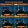 image:imageNilight LED Whip Light 1PC 3FT Spiral RGB Antenna Whips with Spring Base AppRemote Control DIY Chasing Patterns Brake amp Reverse Lights for Side by Side ATV UTV RZR CanAm Buggy JeepRGBQuick Connect Base w Spring