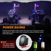 image:imageNilight LED Whip Light 1PC 3FT Spiral RGB Antenna Whips with Spring Base AppRemote Control DIY Chasing Patterns Brake amp Reverse Lights for Side by Side ATV UTV RZR CanAm Buggy JeepRGBQuick Connect Base