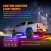 image:imageNilight LED Whip Light 1PC 3FT Spiral RGB Antenna Whips with Spring Base AppRemote Control DIY Chasing Patterns Brake amp Reverse Lights for Side by Side ATV UTV RZR CanAm Buggy JeepRGBQuick Connect Base