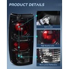 image:imageNilight Taillight Assembly Compatible with 1982 1983 1984 1985 1986 1987 1988 1989 1990 1991 1992 1993 Chevy S10 Chevrolet S10 Blazer GMC S15 Sonoma Rear Tail Light Replacement Drive amp Passenger SideSmoked Black Housing