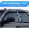 image:imageNilight TapeOn Window Visors for Honda Accord 2003 2004 2005 2006 2007 Outside Mount Rain Guards Vent Visors Window Deflectors Smoke Tint 4PCS
