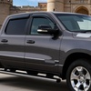 image:imageNilight TapeOn Window Visors for Ram 1500 Crew Cab New Body Style 2019 2020 2021 2022 2023 2024 2025 Outside Mount Rain Guards Vent Visors Window Deflectors Smoke Tint 4PCS