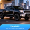 image:imageNilight TapeOn Window Visors for Toyota Tundra Double CabExtended Cab 20072014 2015 2016 2017 2018 2019 2020 2021 Outside Mount Rain Guards Vent Visors Window Deflectors Smoke Tint 4PCS