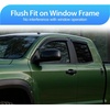 image:imageNilight TapeOn Window Visors for Toyota Tundra Double CabExtended Cab 20072014 2015 2016 2017 2018 2019 2020 2021 Outside Mount Rain Guards Vent Visors Window Deflectors Smoke Tint 4PCS