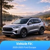 image:imageNilight Window Rain Guards for Ford Escape 2020 2021 2022 2023 2024 2025 2026 Not for Active TapeOn Window Visors Outside Mount Vent Visors Window Deflectors Smoke Tint 4PCS