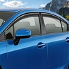 image:imageNilight Window Visors for Honda Civic Sedan 2012 2013 2014 2015 TapeOn Rain Guards Outside Mount Vent Visors Window Deflectors Smoke Tint 4PCS
