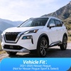image:imageNilight Window Visors for Nissan Rogue 2021 2022 2023 2024 2026 TapeOn Rain Guards Outside Mount Vent Visors Window Deflectors Smoke Tint Not for Rogue SportSelect4PCS