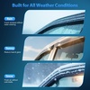 image:imageNilight Window Visors for Toyota 4Runner 2003 2004 2005 2006 2007 2008 2009 TapeOn Rain Guards Outside Mount Vent Visors Window Deflectors Smoke Tint 4PCS