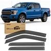 image:imageNilight TapeOn Rain Guards for 20152025 Ford F150 SuperCrew 20172025 Ford Raptor Crew Cab 20172025 Ford F250 F350 F450 F550 Super Duty Crew Cab Outside Mount Window Visor 4PCS