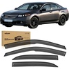 image:imageNilight TapeOn Window Visors for Honda Accord 2003 2004 2005 2006 2007 Outside Mount Rain Guards Vent Visors Window Deflectors Smoke Tint 4PCS