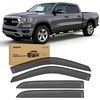 image:imageNilight TapeOn Window Visors for Ram 1500 Crew Cab New Body Style 2019 2020 2021 2022 2023 2024 2025 Outside Mount Rain Guards Vent Visors Window Deflectors Smoke Tint 4PCS