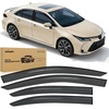 image:imageNilight TapeOn Window Visors for Toyota Corolla Sedan 2019 2020 2021 2022 2023 2024 2025 Outside Mount Rain Guards Vent Visors Window Deflectors Smoke Tint 4PCS