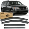 image:imageNilight Window Visors for Dodge Grand Caravan 20082020 Chrysler Town amp Country 20082016 VW Routan 20092012 TapeOn Rain Guards Outside Mount Vent Visors Window Deflectors Smoke Tint 4PCS