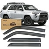 image:imageNilight Window Visors for Toyota 4Runner 20102015 2016 2017 2018 2019 2020 2021 2022 2023 2024 TapeOn Rain Guards Outside Mount Vent Visors Window Deflectors Smoke Tint 4PCS