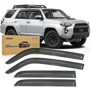 image:imageNilight Window Visors for Toyota 4Runner 20102015 2016 2017 2018 2019 2020 2021 2022 2023 2024 TapeOn Rain Guards Outside Mount Vent Visors Window Deflectors Smoke Tint 4PCS