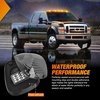 image:imageNilight 5 Inch Amber Top Roof Lights 5 Pack Smoked Lens 12 LED Cab Marker Lights DC 12V Hardwired IP67 Waterproof PCABS for Cascadia 20082019 Freightliner amp Most Semi Trucks TrailersSmoked Amber Ford EF 19992016