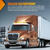 image:imageNilight 5 Inch Amber Top Roof Lights 5 Pack Smoked Lens 12 LED Cab Marker Lights DC 12V Hardwired IP67 Waterproof PCABS for Cascadia 20082019 Freightliner amp Most Semi Trucks TrailersAmber 17LEDHeavy Duty Trucks