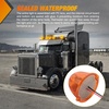 image:imageNilight 5 Inch Amber Top Roof Lights 5 Pack Smoked Lens 12 LED Cab Marker Lights DC 12V Hardwired IP67 Waterproof PCABS for Cascadia 20082019 Freightliner amp Most Semi Trucks TrailersAmber 18LEDHeavy Duty Trucks