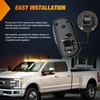 image:imageNilight 5 Inch Amber Top Roof Lights 5 Pack Smoked Lens 12 LED Cab Marker Lights DC 12V Hardwired IP67 Waterproof PCABS for Cascadia 20082019 Freightliner amp Most Semi Trucks TrailersSmoked Amber Ford F 20172022