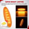image:imageNilight 5 Inch Amber Top Roof Lights 5 Pack Smoked Lens 12 LED Cab Marker Lights DC 12V Hardwired IP67 Waterproof PCABS for Cascadia 20082019 Freightliner amp Most Semi Trucks TrailersAmber 12LEDFreightliner Cascadia 20082013