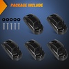 image:imageNilight 5 Inch Amber Top Roof Lights 5 Pack Smoked Lens 12 LED Cab Marker Lights DC 12V Hardwired IP67 Waterproof PCABS for Cascadia 20082019 Freightliner amp Most Semi Trucks TrailersSmoked Amber Ford F 20172022