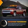 image:imageNilight 5 Inch Amber Top Roof Lights 5 Pack Smoked Lens 12 LED Cab Marker Lights DC 12V Hardwired IP67 Waterproof PCABS for Cascadia 20082019 Freightliner amp Most Semi Trucks TrailersSmoked Amber SilveradoSierra 20022007
