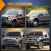 image:imageNilight 5 Inch Amber Top Roof Lights 5 Pack Smoked Lens 12 LED Cab Marker Lights DC 12V Hardwired IP67 Waterproof PCABS for Cascadia 20082019 Freightliner amp Most Semi Trucks TrailersSmoked Amber Ford EF 19992016
