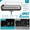image:imageNilight 6 Inch LED Light Bar 2PCS 50W Off Road Driving Work Fog Lights Spot Flood Combo IP67 Waterproof with 18AWG Rocker Switch Wiring Harness Kit for Truck Pickup SUV ATV UTV Boat Motorcycle 4x4 Car