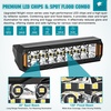 image:imageNilight 6 Inch LED Light Bar 2PCS 50W Off Road Driving Work Fog Lights Spot Flood Combo IP67 Waterproof with 18AWG Rocker Switch Wiring Harness Kit for Truck Pickup SUV ATV UTV Boat Motorcycle 4x4 Car