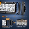 image:imageNilight 75 Inch 36 W LED Light Bar with Yellow Black Covers Spot Lighting for Work Backup Off Road Driving Fog Lamp on Motorcycle Van Camper Wagon Car Pickup Golf Cart ATV UTV SUV Truck Boat 4x475 inch 36W Light Bar