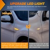 image:imageNilight Fender Side Marker Lights 2 PCS 24LED Front Clear Len Flowing Amber Light Compatible with Mitsubishi 20082018 Lancer Evolution X 2011up Outlander Sport 2014up Mirage 20072013 Outlander