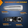 image:imageNilight Fender Side Marker Lights 2 PCS 24LED Front Clear Len Flowing Amber Light Compatible with Mitsubishi 20082018 Lancer Evolution X 2011up Outlander Sport 2014up Mirage 20072013 Outlander