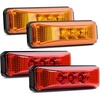 Amber/Red 4PCS -Universal