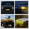 image:imageNilight 135 Inch Spot Flood Combo LED Light Bar Cover Yellow Protective Durable Polycarbonate Lens Waterproof Dustproof ScratchProof for SideMounted Roof Bumper Off Road Driving Fog Lighting