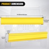 image:imageNilight 22 Inch Spot Flood Combo LED Light Bar Cover Yellow Protective Durable Polycarbonate Lens Waterproof Dustproof ScratchProof for SideMounted Roof Bumper Off Road Driving Fog Lighting