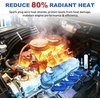 image:imageNilight Spark Plug Wire Heat Shield Sleeve 8Pcs 3632F Boot Protector  with 10 Metal Zip Ties Replacement for LS1LS2 SBC BBC 350 454 Car Truck 6 Inch TitaniumBlue