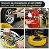 image:imageNilight 15FT Air Line Hose Assembly Rubber with 12 NPT Swivel Fitting Straight Heavy Duty Power Hoses Set Spring Guard Grips DOT Fittings for Semi Truck Trailer Tractor38 x 50FT Air HoseYellow