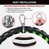 image:imageNilight 15FT Air Line Hose Assembly Rubber with 12 NPT Swivel Fitting Straight Heavy Duty Power Hoses Set Spring Guard Grips DOT Fittings for Semi Truck Trailer Tractor15FT Air Lines