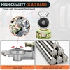 image:imageNilight 15FT Air Line Hose Assembly Rubber with 12 NPT Swivel Fitting Straight Heavy Duty Power Hoses Set Spring Guard Grips DOT Fittings for Semi Truck Trailer Tractor38 x 50FT Air HoseOrange