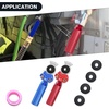 image:imageNilight 15FT Air Line Hose Assembly Rubber with 12 NPT Swivel Fitting Straight Heavy Duty Power Hoses Set Spring Guard Grips DOT Fittings for Semi Truck Trailer TractorGlad Hand Kit with Seals
