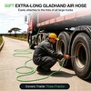 image:imageNilight 15FT Air Line Hose Assembly Rubber with 12 NPT Swivel Fitting Straight Heavy Duty Power Hoses Set Spring Guard Grips DOT Fittings for Semi Truck Trailer Tractor38 x 50FT Air HoseGreen