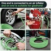 image:imageNilight 15FT Air Line Hose Assembly Rubber with 12 NPT Swivel Fitting Straight Heavy Duty Power Hoses Set Spring Guard Grips DOT Fittings for Semi Truck Trailer Tractor38 x 50FT Air HoseGreen
