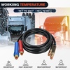 image:imageNilight 15FT Air Line Hose Assembly Rubber with 12 NPT Swivel Fitting Straight Heavy Duty Power Hoses Set Spring Guard Grips DOT Fittings for Semi Truck Trailer Tractor12FT Air Brake Hose