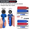 image:imageNilight 15FT Air Line Hose Assembly Rubber with 12 NPT Swivel Fitting Straight Heavy Duty Power Hoses Set Spring Guard Grips DOT Fittings for Semi Truck Trailer TractorGlad Hand Kit with Seals