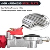 image:imageNilight 15FT Air Line Hose Assembly Rubber with 12 NPT Swivel Fitting Straight Heavy Duty Power Hoses Set Spring Guard Grips DOT Fittings for Semi Truck Trailer TractorGlad Hand Kit with Seals