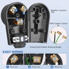image:imageNilight 50 Amp RV Male Replacement Plug 125250 Volt Heavy Duty Receptacle with Handle ETL Listed NEMA 1450P for Camper Caravan Motorhome Van TrailerBlack